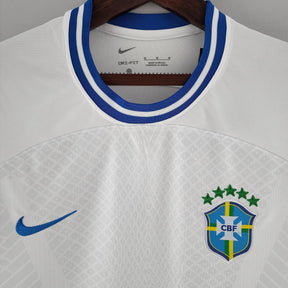 Camisa Feminina Seleção Brasil Nike 2022 - Branca - Conceito Branca - Loja da Seven Oficial