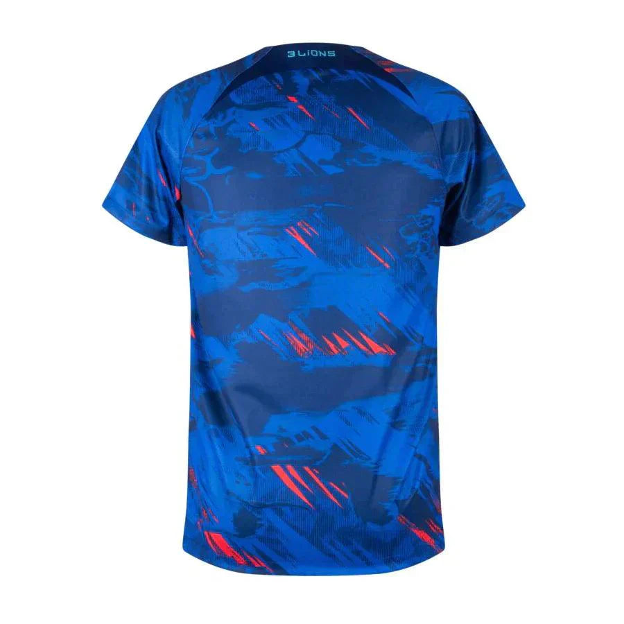 Camisa Pré-jogo Seleção Inglaterra 2022 Nike - Azul - Loja da Seven Oficial