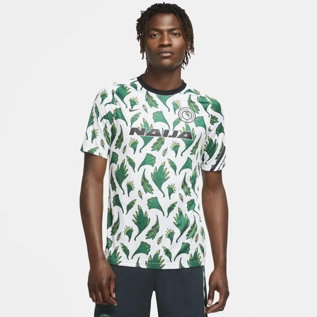 Camisa Pré-jogo Seleção Nigéria 20/21 Nike - Branco - Loja da Seven Oficial