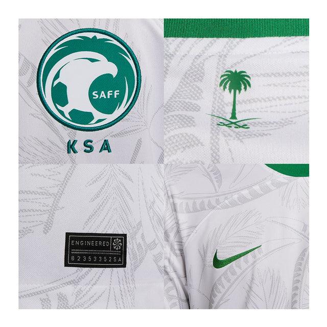 Camisa Seleção Arábia Saudita I 2022 Nike - Branco - Loja da Seven Oficial