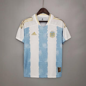 Camisa Seleção Argentina [Conceito Maradona] 21/22 Adidas - Azul e Branco - Loja da Seven Oficial