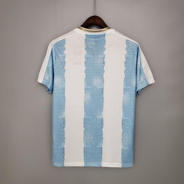 Camisa Seleção Argentina [Conceito Maradona] 21/22 Adidas - Azul e Branco - Loja da Seven Oficial
