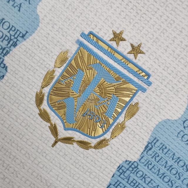 Camisa Seleção Argentina [Conceito Maradona] 21/22 Adidas - Azul e Branco - Loja da Seven Oficial