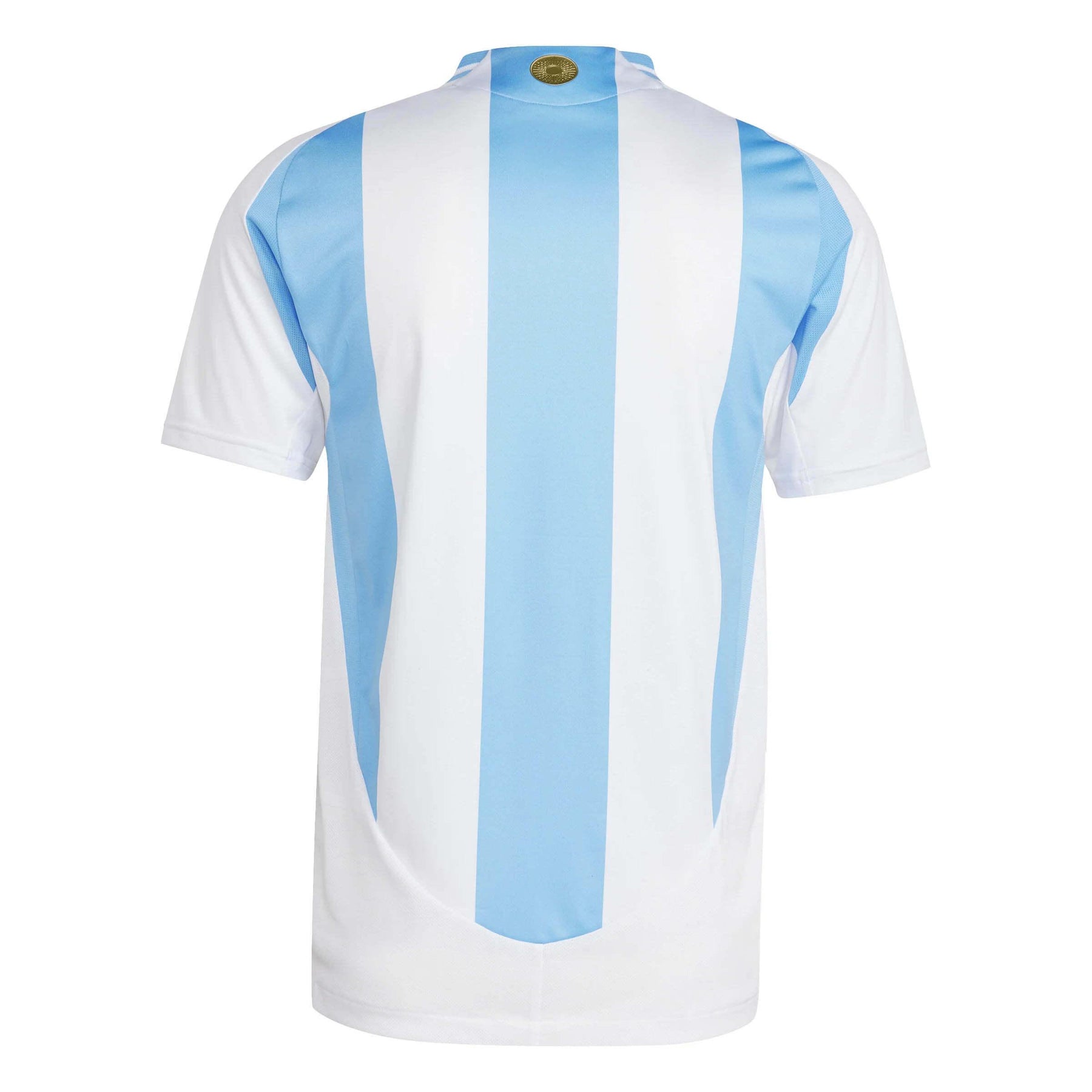 Camisa Seleção Argentina Home 2024/25 + Patch Campeão - Branca e Azul - Loja da Seven Oficial