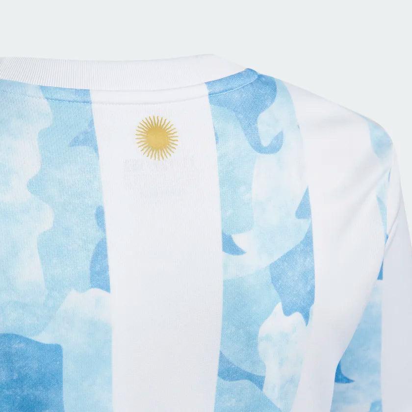 Camisa Seleção Argentina I 21/22 Adidas - Azul e Branca - Loja da Seven Oficial