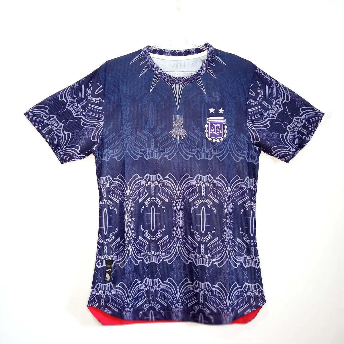 Camisa Seleção Argentina Wakanda [Pantera Negra] 2022 Adidas - Roxo - Loja da Seven Oficial