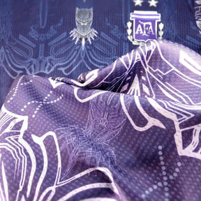 Camisa Seleção Argentina Wakanda [Pantera Negra] 2022 Adidas - Roxo - Loja da Seven Oficial