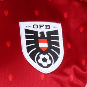 Camisa Seleção Áustria I 21/22 Puma - Vermelho e Branco - Loja da Seven Oficial