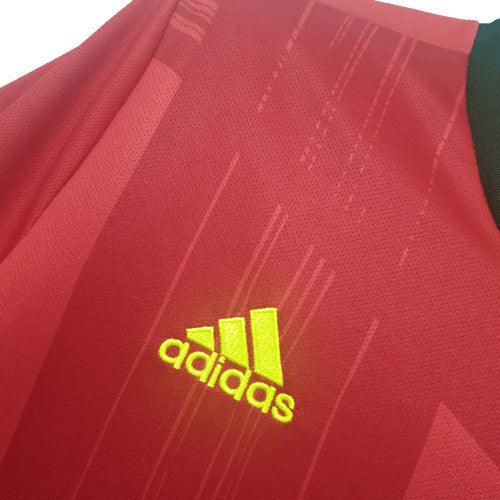 Camisa Seleção Bélgica I 21/22 Adidas - Vermelho - Loja da Seven Oficial