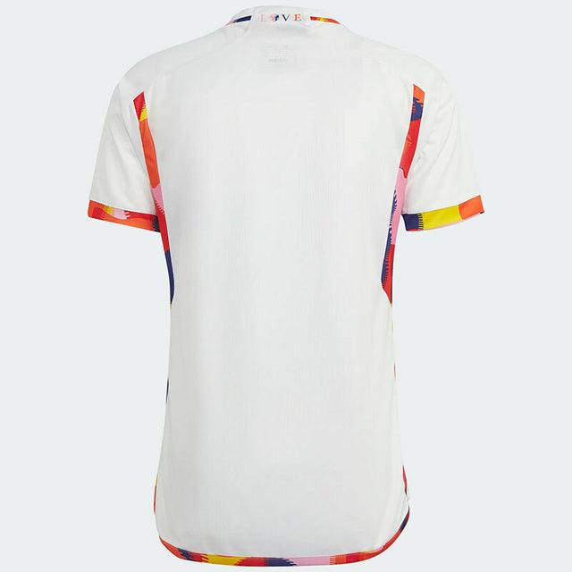 Camisa Seleção Bélgica II 2022 Adidas - Branco - Loja da Seven Oficial