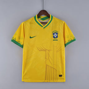 Camisa Seleção Brasil 2022 Nike - Amarela - Conceito Rio - Loja da Seven Oficial
