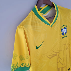 Camisa Seleção Brasil 2022 Nike - Amarela - Conceito Rio - Loja da Seven Oficial