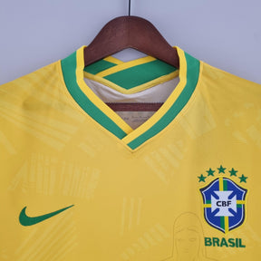 Camisa Seleção Brasil 2022 Nike - Amarela - Conceito Rio - Loja da Seven Oficial