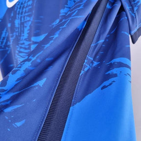 Camisa Seleção Brasil 2022 Nike - Azul - Conceito Azul Escuro - Loja da Seven Oficial