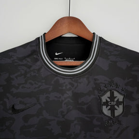 Camisa Seleção Brasil 2022 Nike - Preto - Conceito All Black - Loja da Seven Oficial