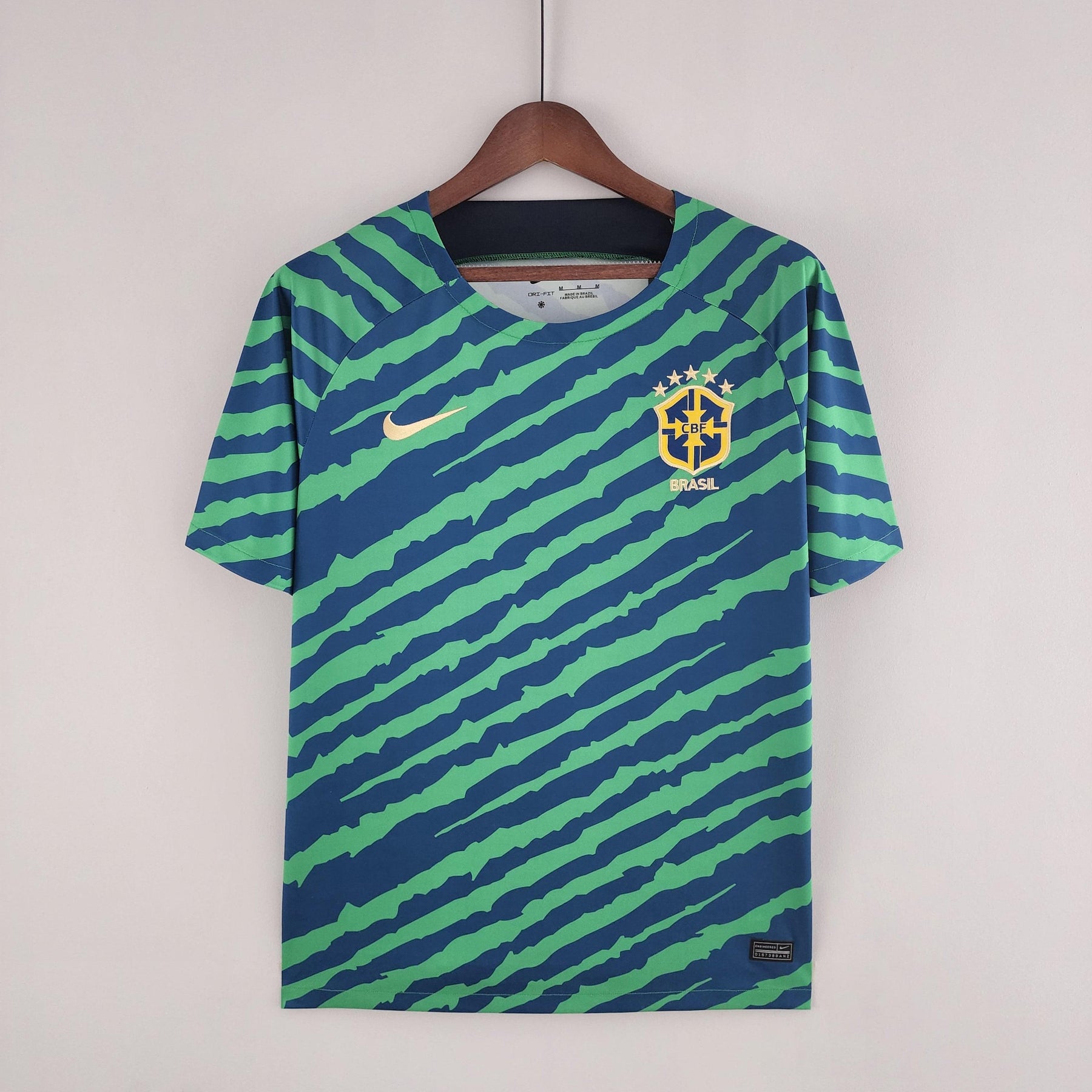 Camisa Seleção Brasil 2022 Nike - Verde e Azul - Edição Especial - Loja da Seven Oficial