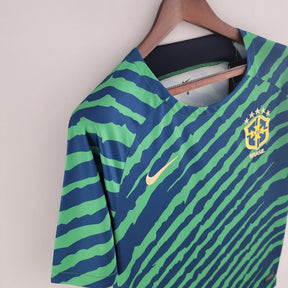 Camisa Seleção Brasil 2022 Nike - Verde e Azul - Edição Especial - Loja da Seven Oficial