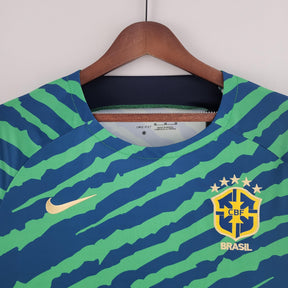 Camisa Seleção Brasil 2022 Nike - Verde e Azul - Edição Especial - Loja da Seven Oficial