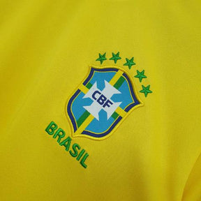 Camisa Seleção Brasil 21/22 Nike - Amarelo - Loja da Seven Oficial
