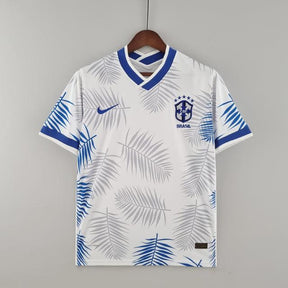 Camisa Seleção Brasil Fourth 2022 Nike - Branco - Conceito Floresta Amazônica - Loja da Seven Oficial