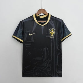 Camisa Seleção Brasil Fourth 2022 Nike - Preto - Conceito Nordeste - Loja da Seven Oficial