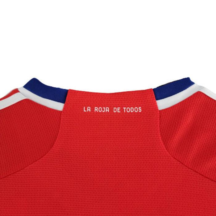 Camisa Seleção Chile I 2022 Adidas - Vermelho - Loja da Seven Oficial