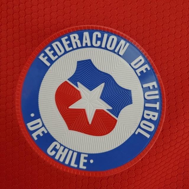 Camisa Seleção Chile I 21/22 Adidas - Vermelho - Loja da Seven Oficial