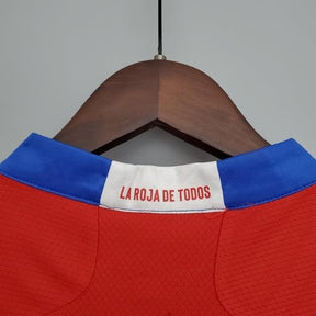 Camisa Seleção Chile I 21/22 Adidas - Vermelho - Loja da Seven Oficial