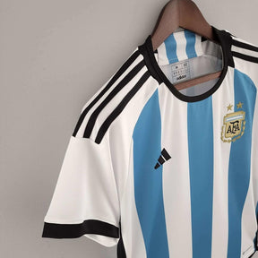 Camisa Seleção da Argentina I 2022 Adidas - Azul e Branca - Loja da Seven Oficial