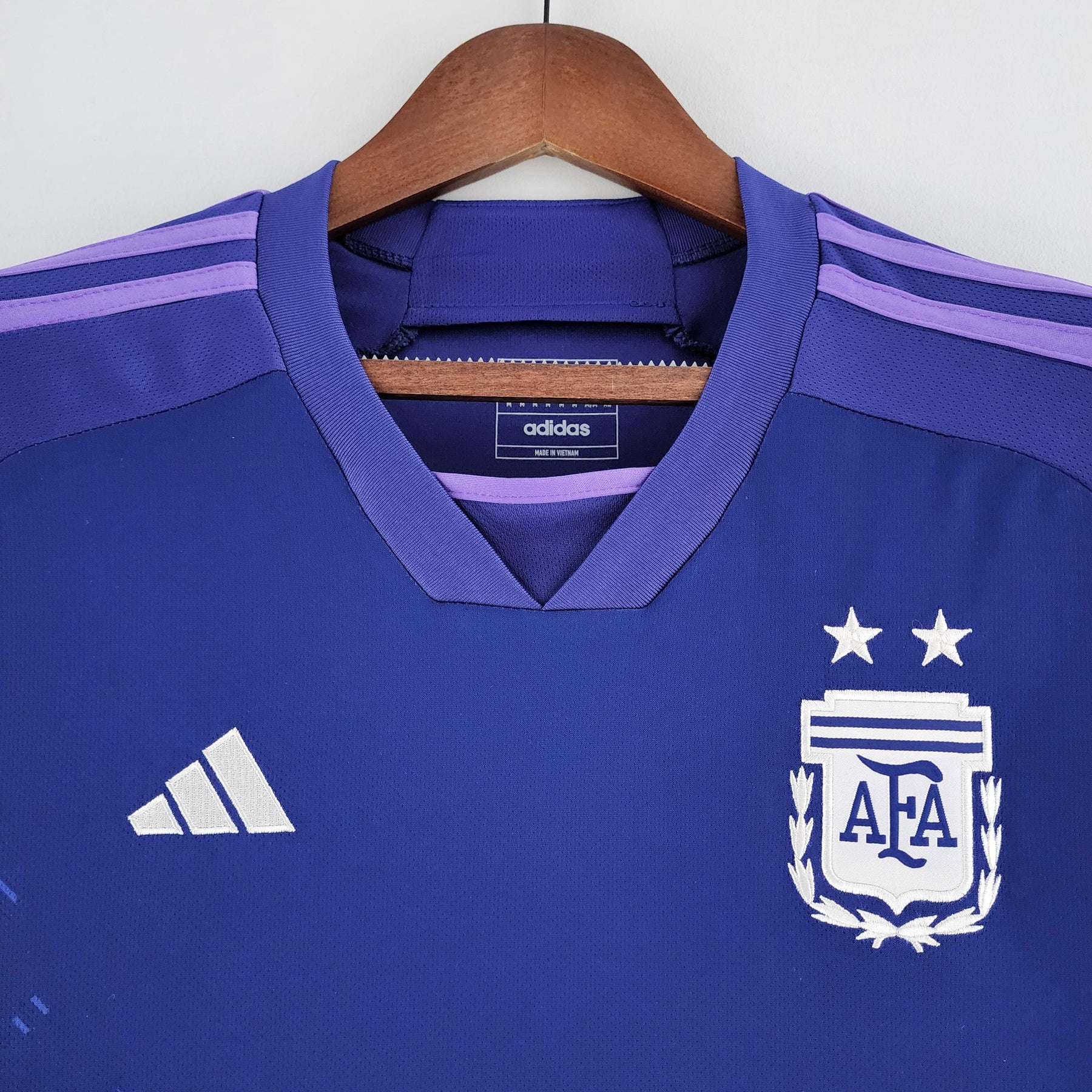 Camisa Seleção da Argentina II 2022 Adidas - Roxo - Loja da Seven Oficial