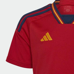 Camisa Seleção Espanha I 2022 Adidas - Vermelho - Loja da Seven Oficial