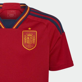 Camisa Seleção Espanha I 2022 Adidas - Vermelho - Loja da Seven Oficial