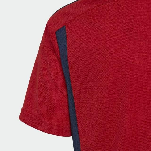 Camisa Seleção Espanha I 2022 Adidas - Vermelho - Loja da Seven Oficial