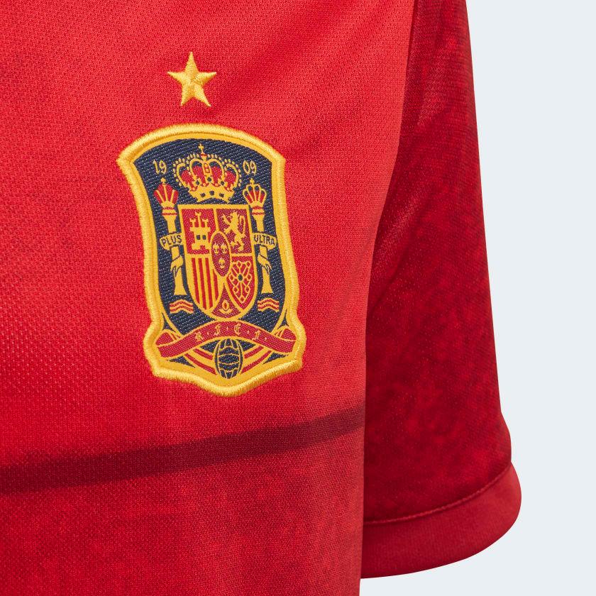 Camisa Seleção Espanha I 21/22 Adidas - Vermelho - Loja da Seven Oficial