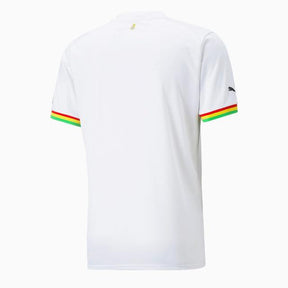Camisa Seleção Gana I 2022 Puma - Branco - Loja da Seven Oficial