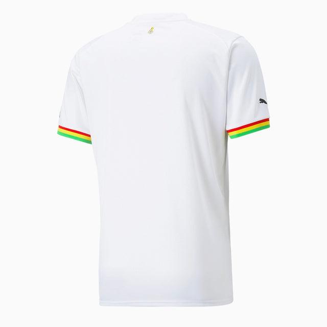 Camisa Seleção Gana I 2022 Puma - Branco - Loja da Seven Oficial