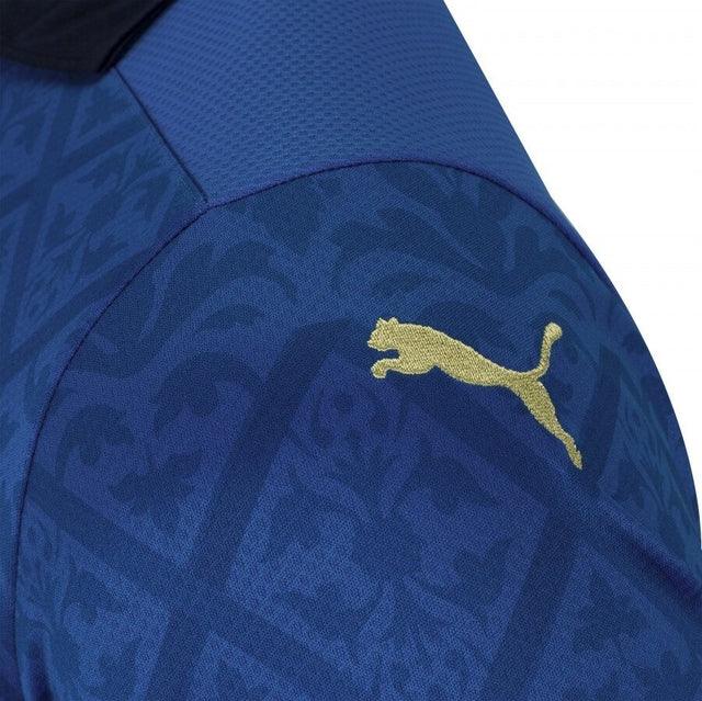 Camisa Seleção Itália I 20/21 Puma - Azul - Loja da Seven Oficial