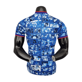 Camisa Seleção Japão [Especial Anime] 2021 Adidas - Azul - Loja da Seven Oficial