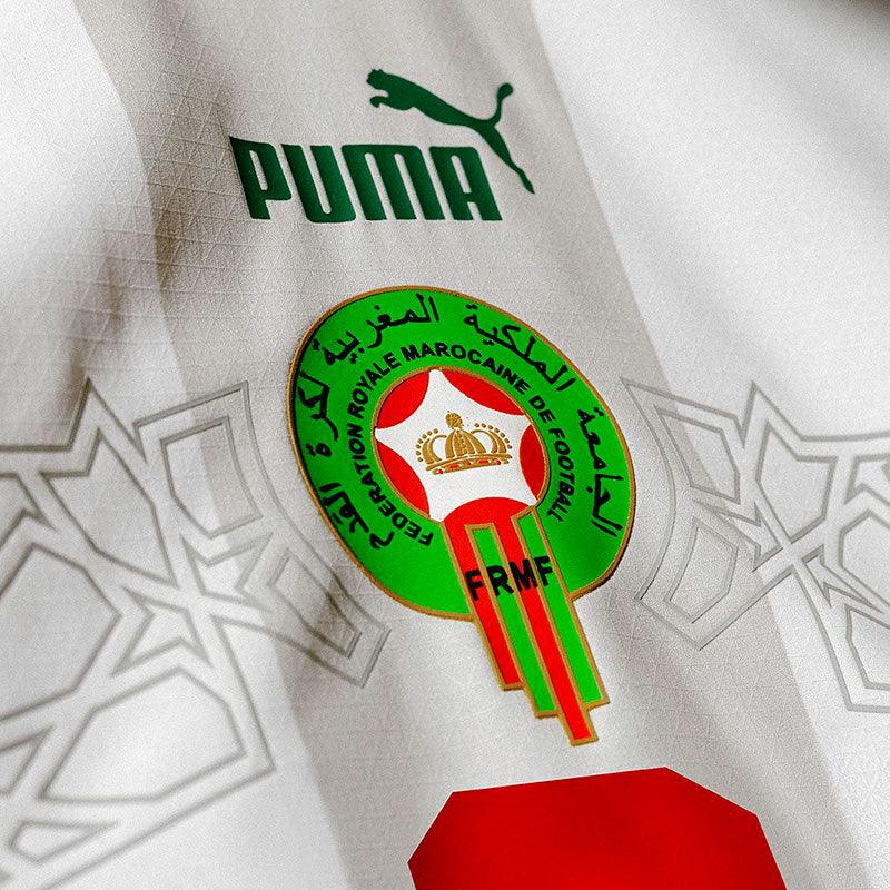 Camisa Seleção Marrocos II 2022 Puma - Branco - Loja da Seven Oficial