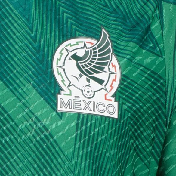 Camisa Seleção México I 2022 Adidas - Verde - Loja da Seven Oficial