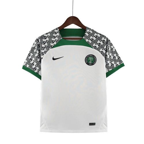 Camisa Seleção Nigéria I 2022 Nike - Branco - Loja da Seven Oficial