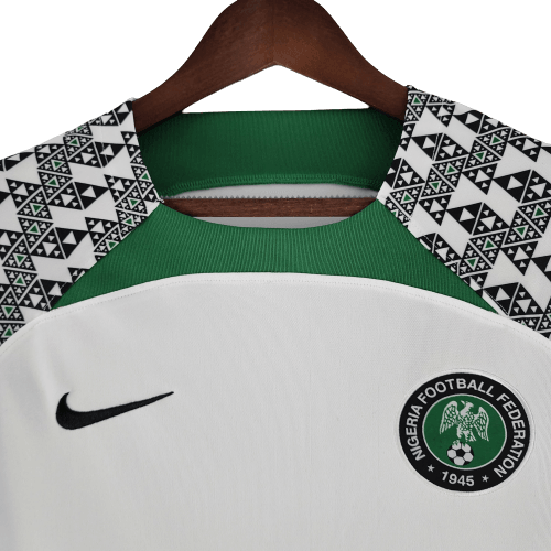 Camisa Seleção Nigéria I 2022 Nike - Branco - Loja da Seven Oficial