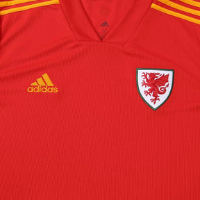 Camisa Seleção País de Gales I 20/21 Adidas - Vermelho - Loja da Seven Oficial
