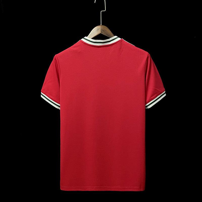 Camisa Seleção País de Gales I 2022 Adidas - Vermelho - Loja da Seven Oficial
