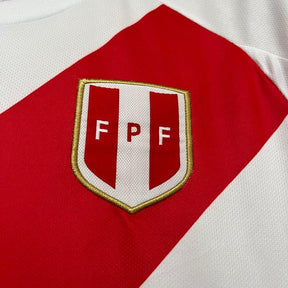 Camisa Seleção Peru I 24/25 Branca - Loja da Seven Oficial