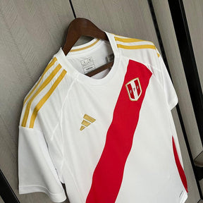 Camisa Seleção Peru I 24/25 Branca - Loja da Seven Oficial
