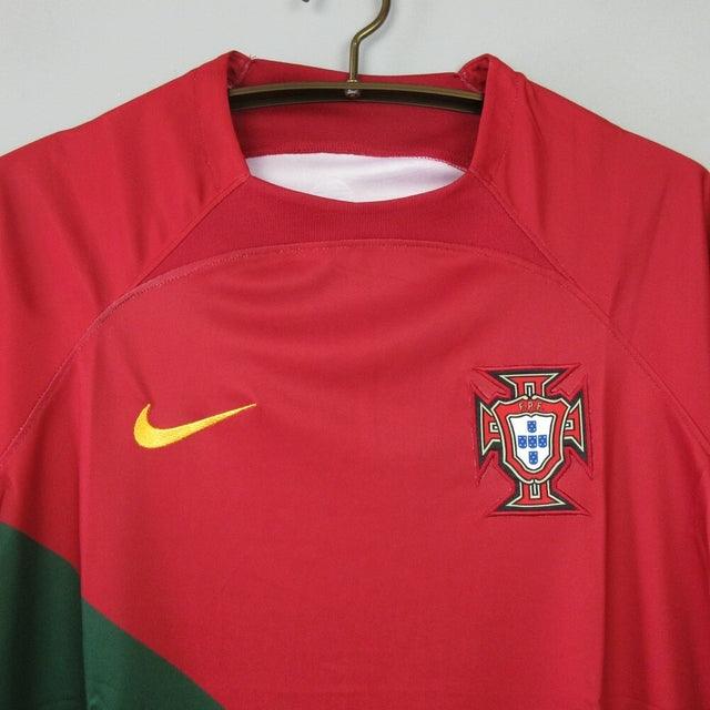 Camisa Seleção Portugal I 2022 Nike - Vermelho - Loja da Seven Oficial