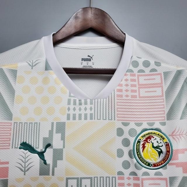 Camisa Seleção Senegal 20/21 Puma - Branco - Loja da Seven Oficial