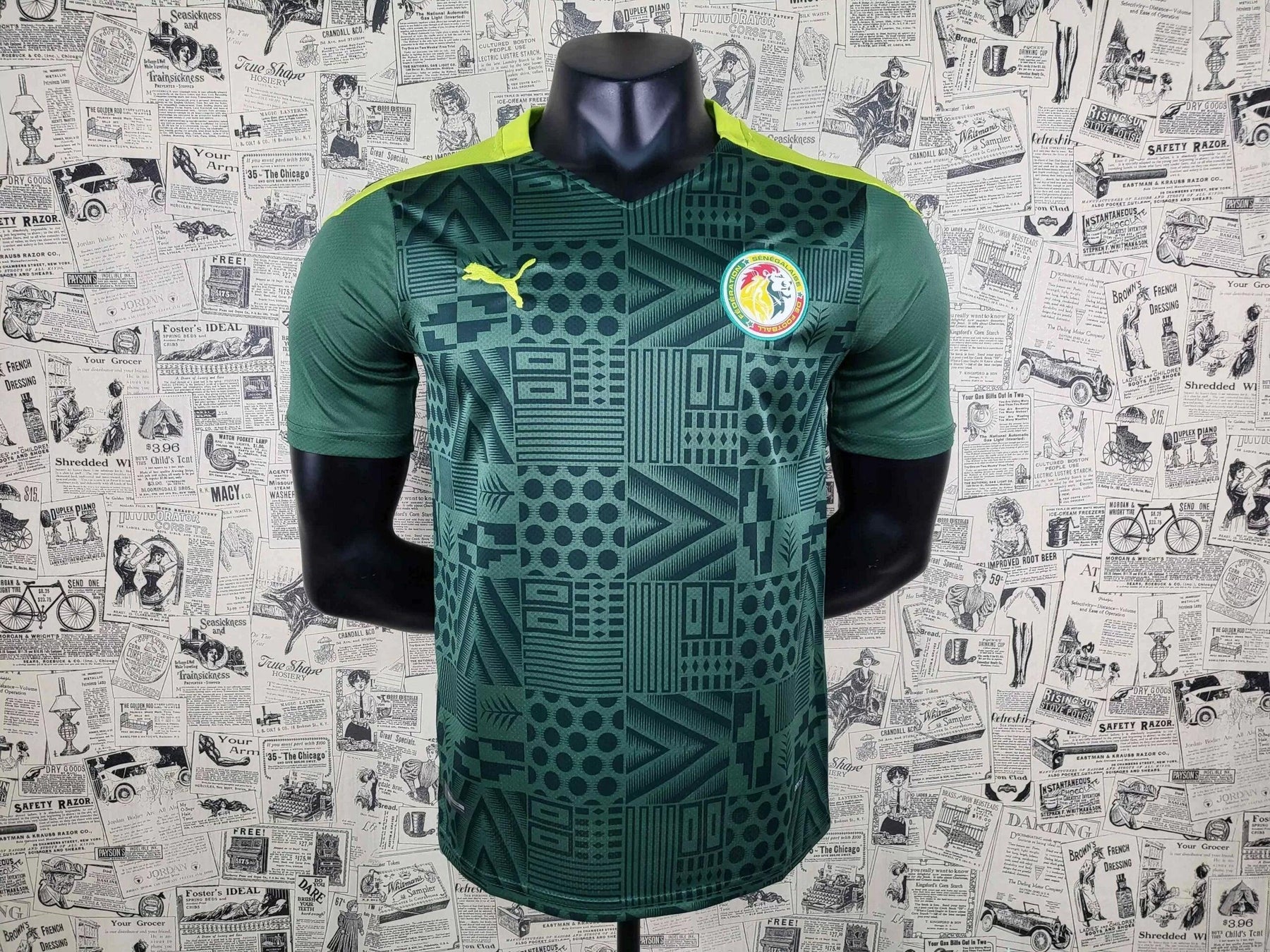Camisa Seleção Senegal 20/21 Puma - Verde - Loja da Seven Oficial
