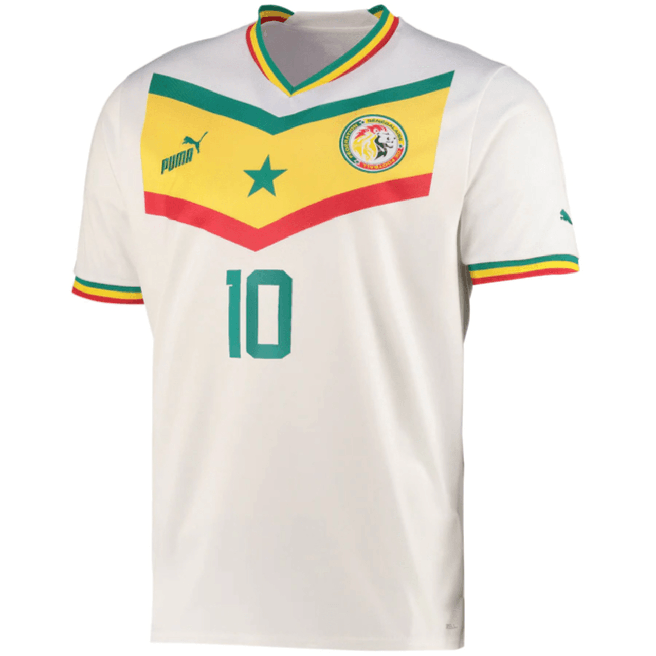 Camisa Seleção Senegal 22/23 Puma [Mané #10] - Branco